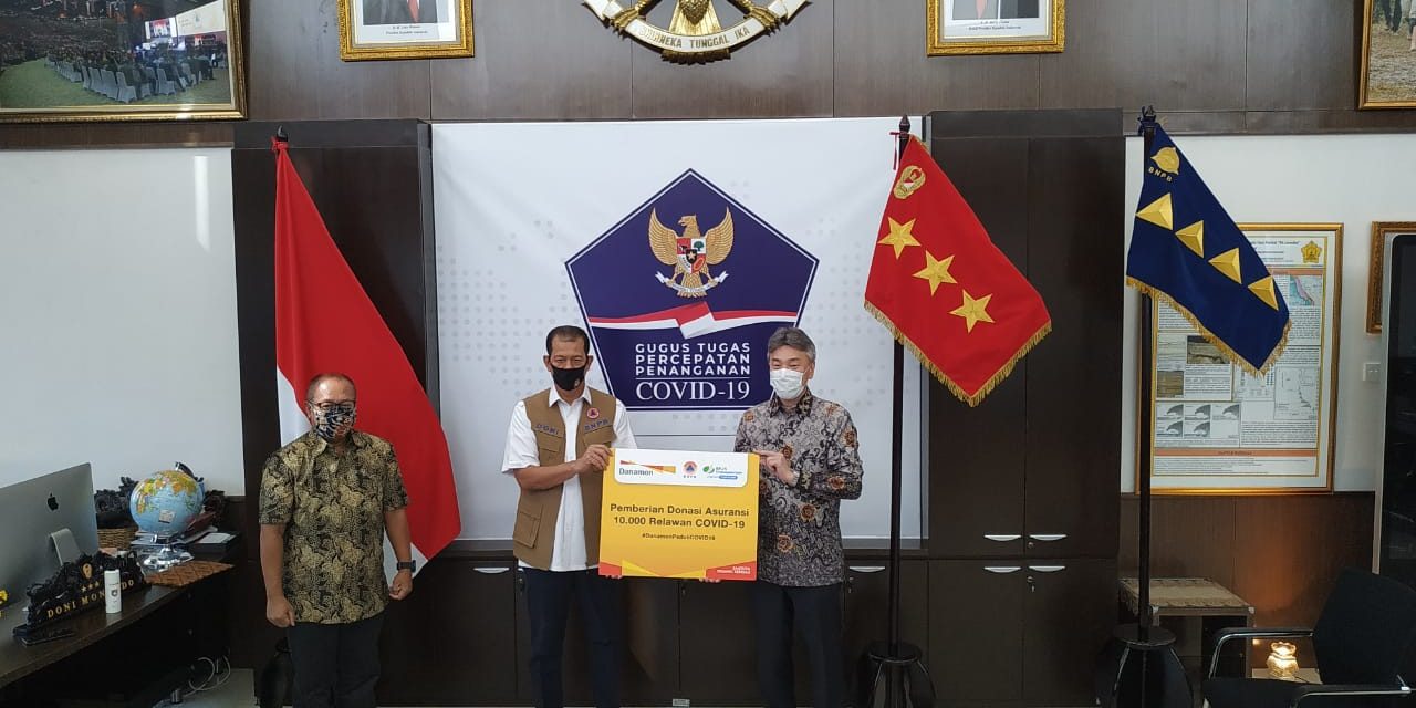 10.000 Sukarelawan COVID – 19 Dapat Dukungan Asuransi Bank Danamon