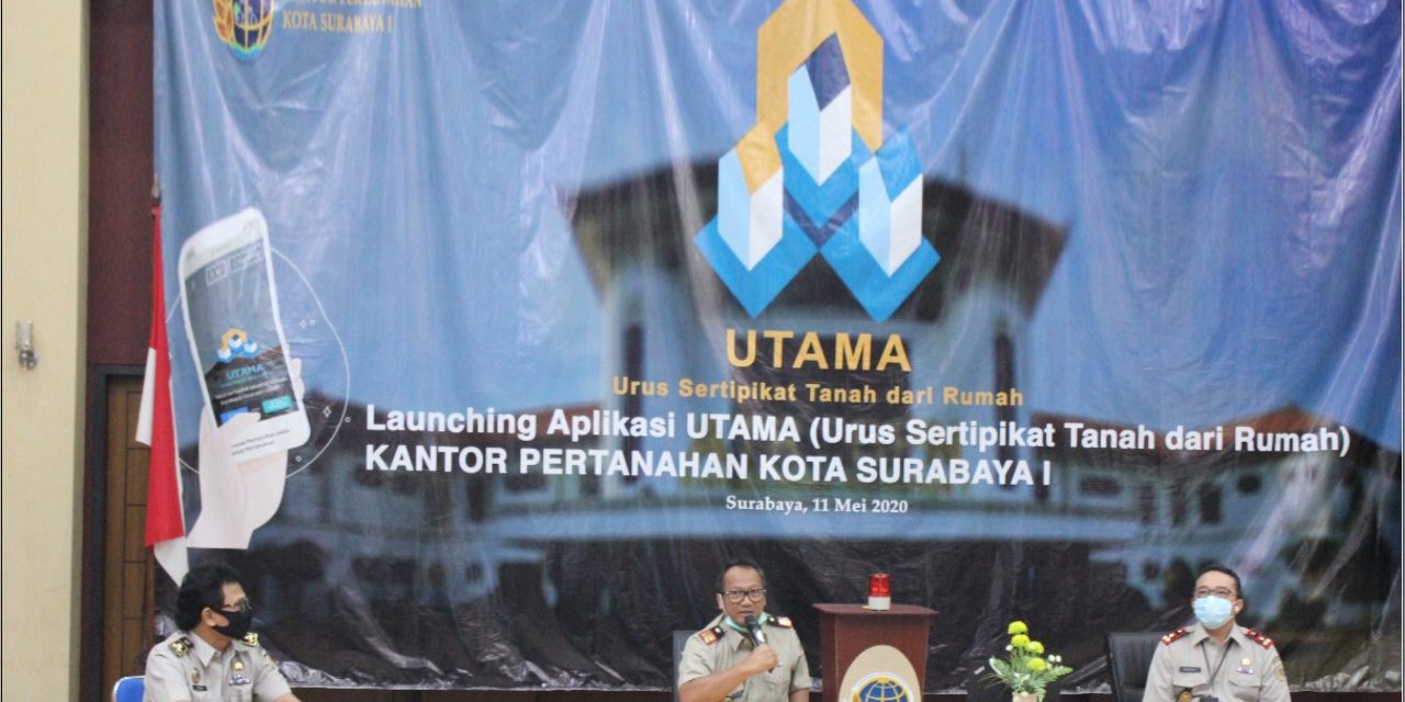 Tak Perlu Risau PSBB, Kini Warga Surabaya Barat Bisa Urus Sertipikat Tanahnya dari Rumah