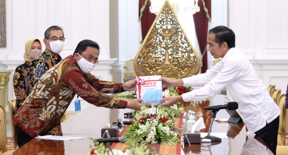 Presiden Terima Laporan IHPS II Tahun 2019 dari BPK