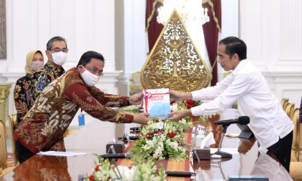 Presiden Terima Laporan IHPS II Tahun 2019 dari BPK