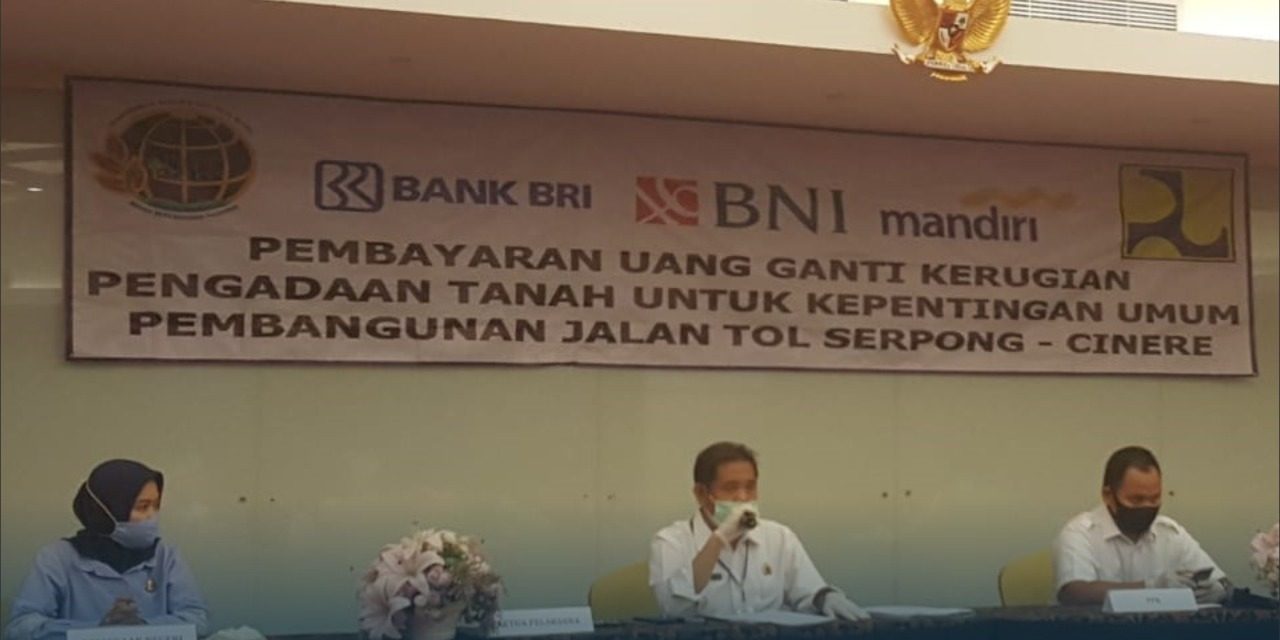 Dukung Pergerakan Ekonomi di Tengah Pandemi, Kementerian ATR/BPN Bayar Uang Ganti Kerugian Pengadaan Tanah Senilai Rp82,82 Miliar
