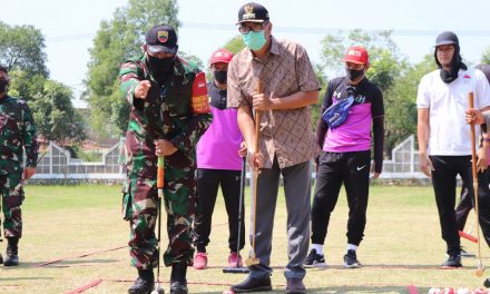 Wako Payakumbuh Riza Falepi Buka Turnamen Gateball HUT Kodam I/BB Ke 70