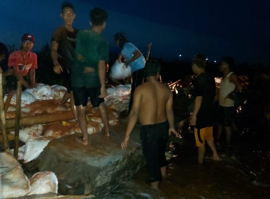Air Laut Pasang, 11 Desa di Kabupaten Pekalongan Terendam Banjir Rob