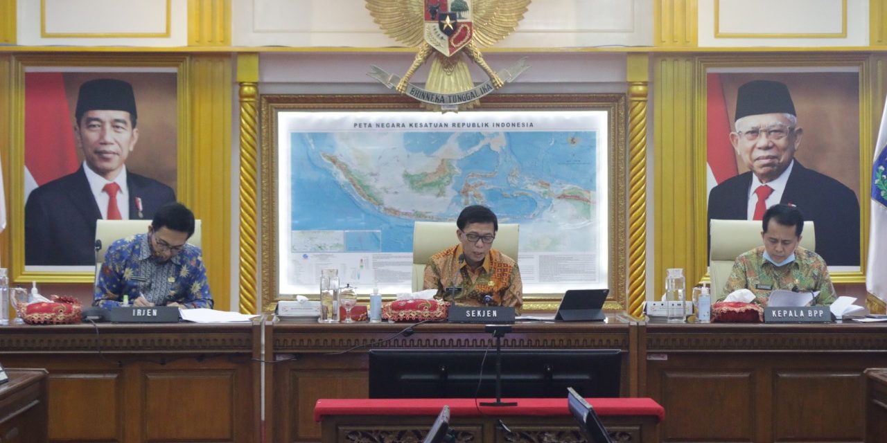 Bahas Progres Lomba Inovasi Daerah, Kemendagri Gelar Rapat Panitia Lintas Kementerian dan Lembaga