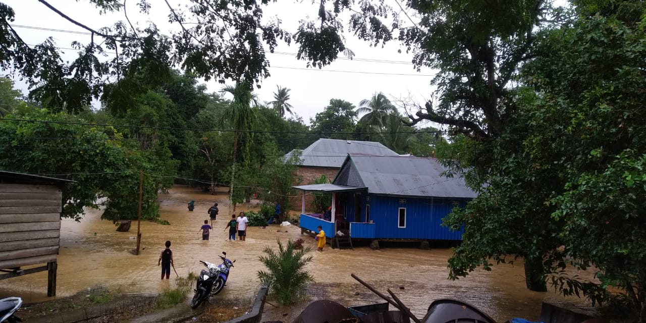 [UPDATE] – Sebanyak 14 Rumah Warga Rusak Berat Pascagempa M6,8 Malut