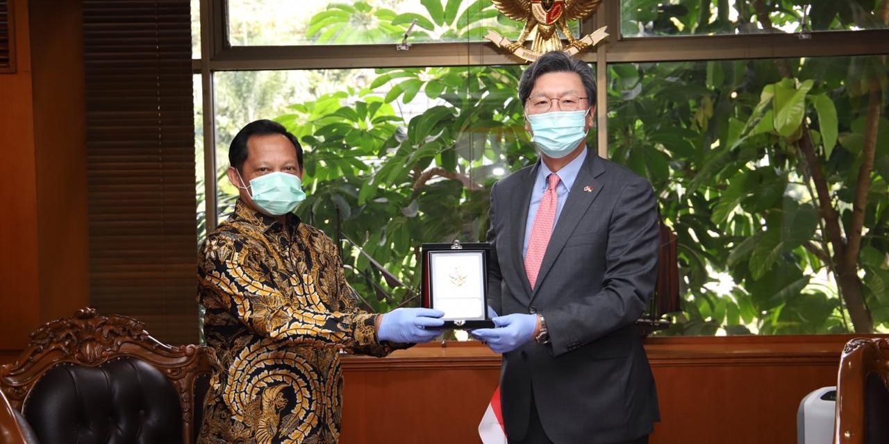 Belajar dari Pemilu Korsel, Mendagri Lakukan Pertemuan dengan Dubes Korsel