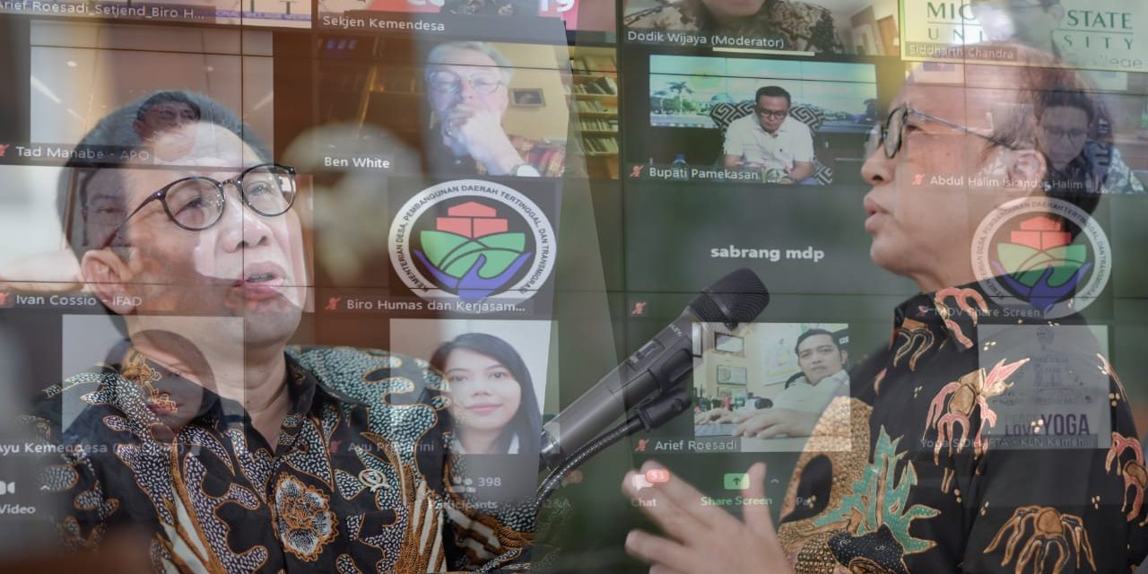 Di Forum Internasional, Gus Menteri Beberkan Cara Desa Lawan Covid-19