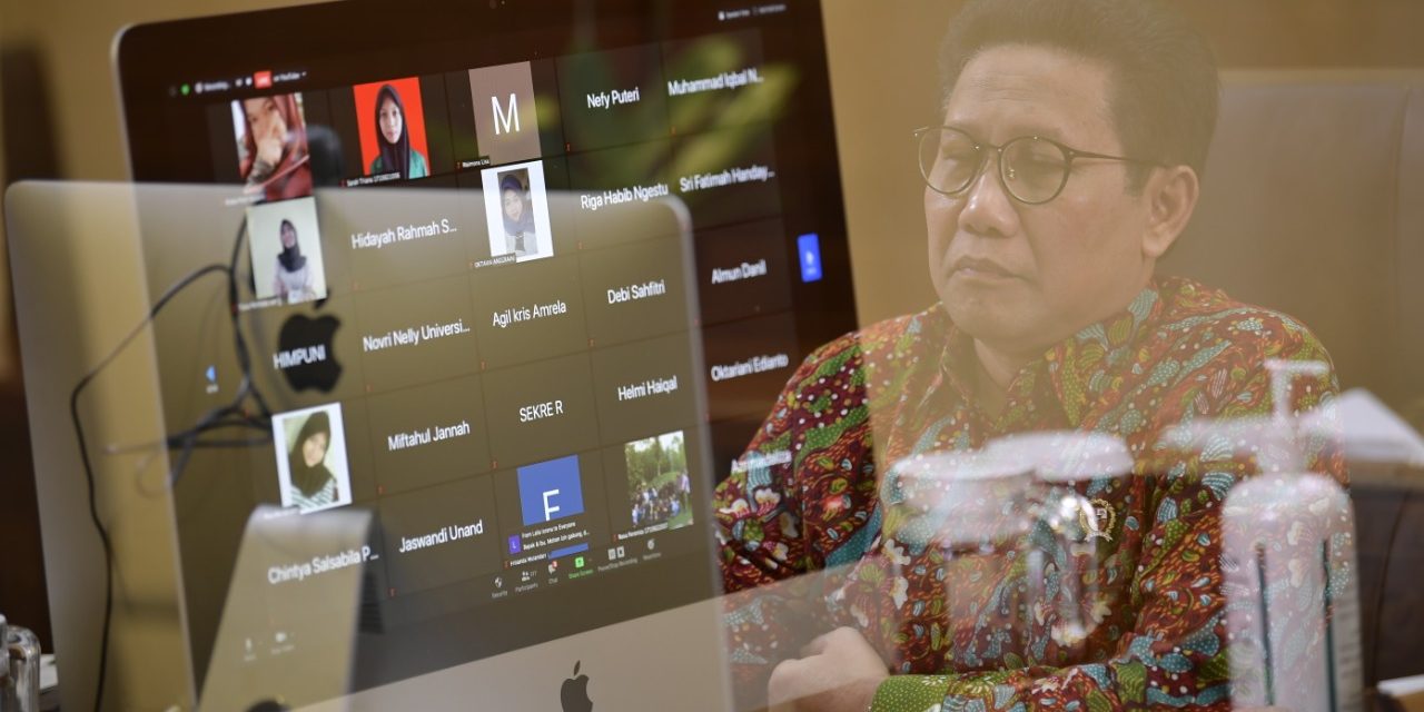 Gus Menteri Minta Mahasiswa KKN Edukasi Warga Desa soal New Normal
