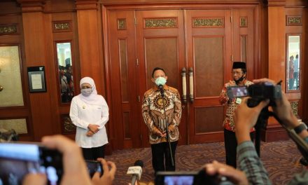 Kunjungan Kerja ke Surabaya, Mendagri Tinjau Langsung Penanganan Covid-19