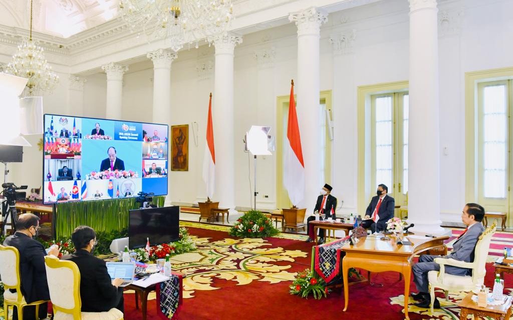 Presiden Jokowi Ikuti Pembukaan KTT Ke-36 ASEAN