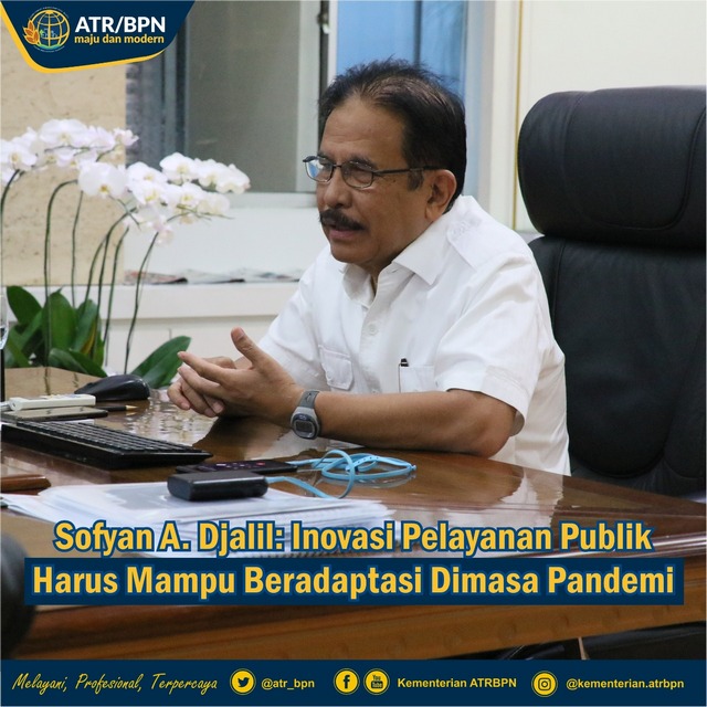 Sofyan A. Djalil: Inovasi Pelayanan Publik Harus Mampu Beradaptasi di Masa Pandemi