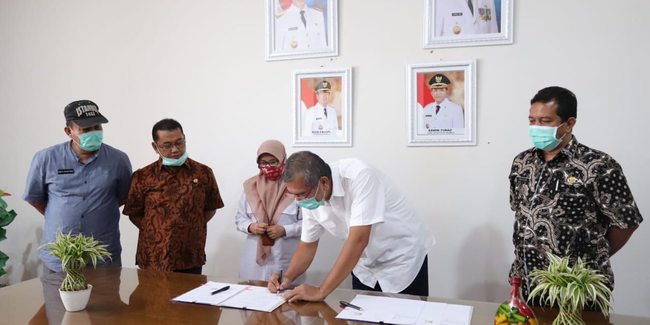 Terminal Agribisnis Koto Panjang Payobasuang Diserahkan Pemerintah Pusat Ke Wali Kota Riza Falepi