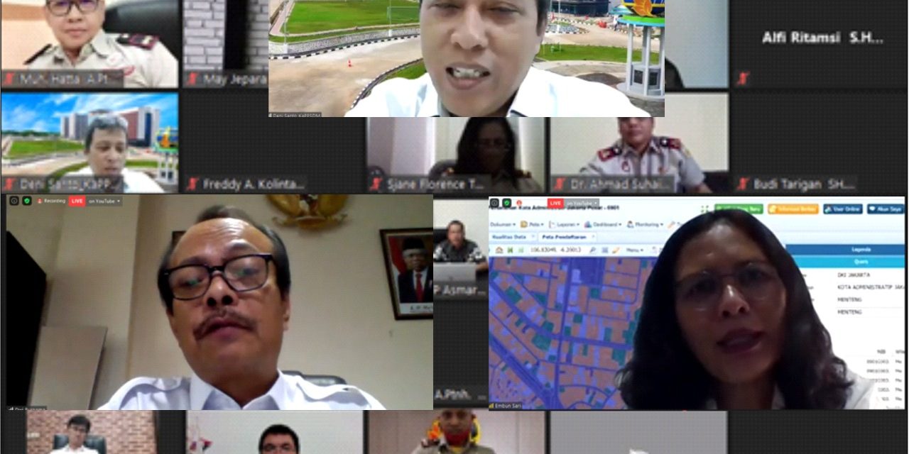 Laksanakan Synchronous Learning Petunjuk Teknis PTSL dalam Strategi Percepatan PTSL