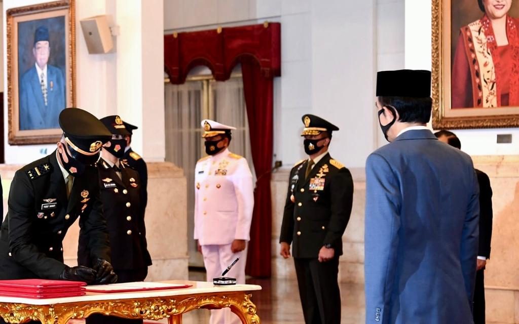 Presiden Jokowi: Prajurit Harus Ikuti Perkembangan Zaman untuk Hadapi Tantangan Global