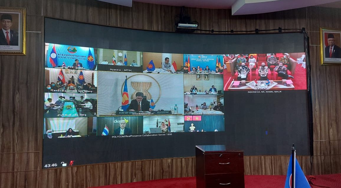 Indonesia bersama Malaysia Usulkan Penambahan Keanggotaan CSCO Tahun 2022 Pada Third Annual Meeting ASEAN Smart Cities Network (ASCN)