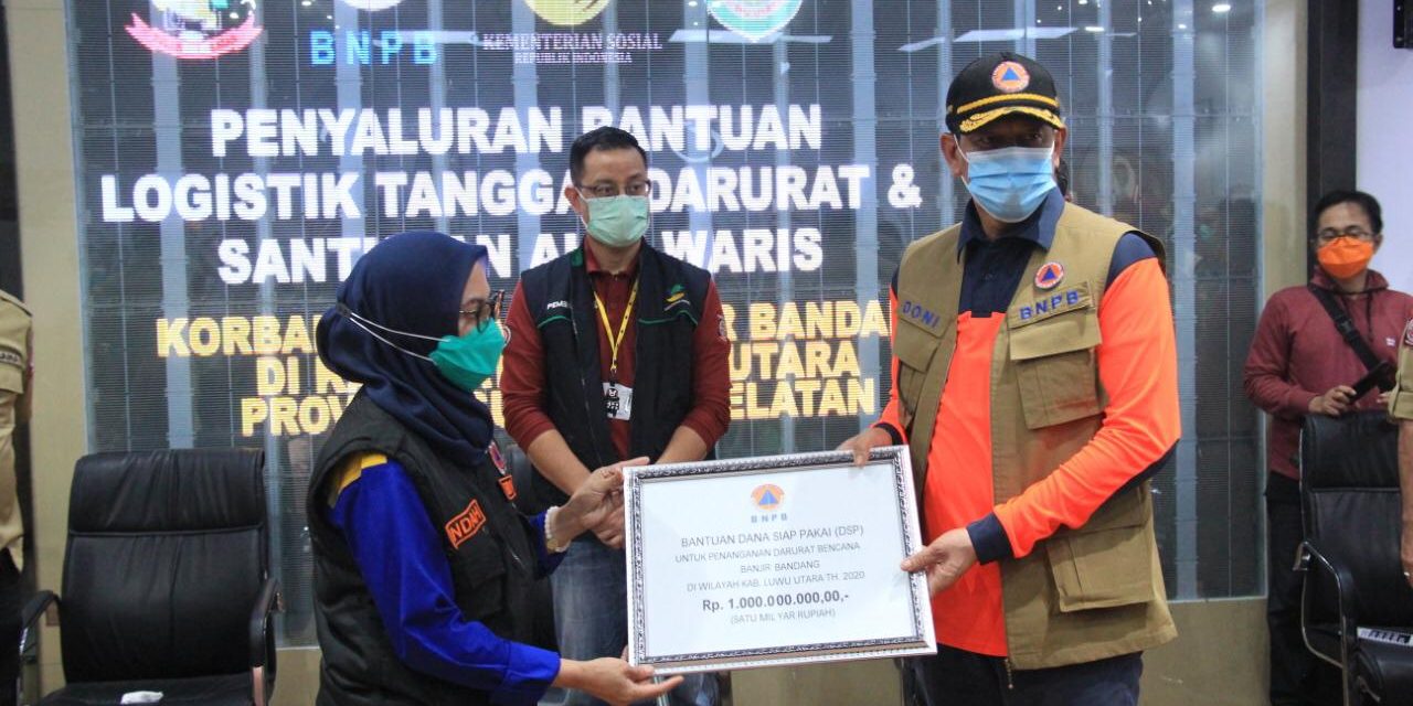 Doni Monardo Ungkap Tiga Faktor Penyebab Banjir Bandang Luwu Utara