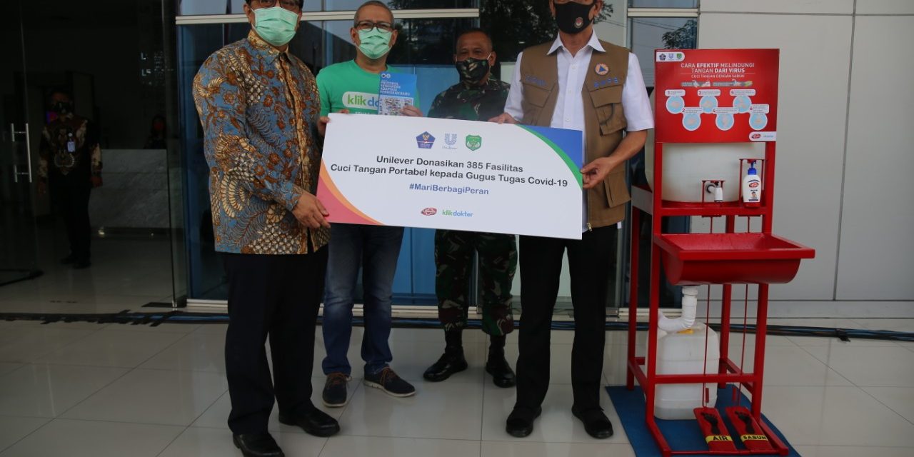 Lebih dari 48 Ribu Keluarga DKI Jakarta Terima Fasilitas dan Edukasi Cuci Tangan dari Unilever Indonesia