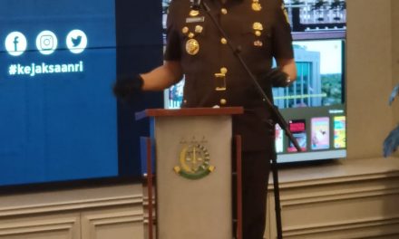 JAKSA AGUNG RI. RESMIKAN COMMAND CENTRE KEJAKSAAN AGUNG DAN BADAN PENDIDIKAN DAN PELATIHAN KEJAKSAAN RI.