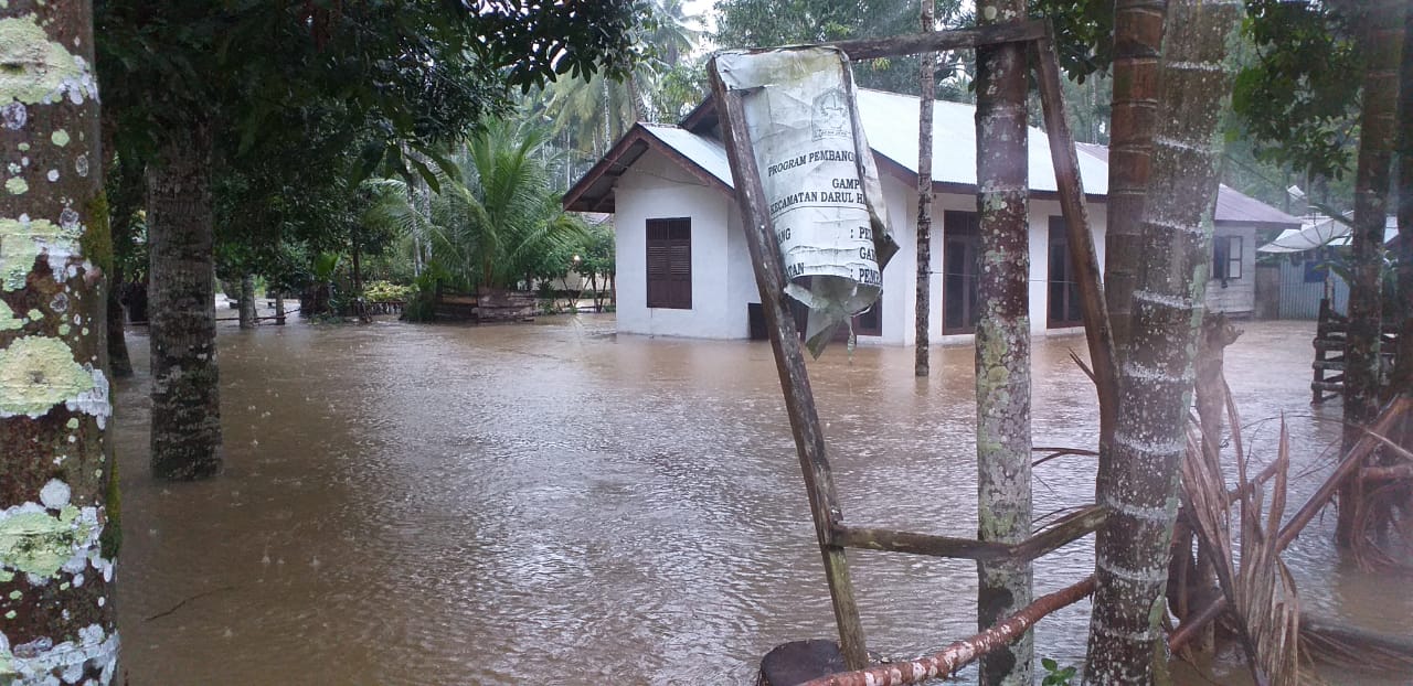 Sebanyak 20 Desa Terendam Banjir di Kabupaten Aceh Jaya