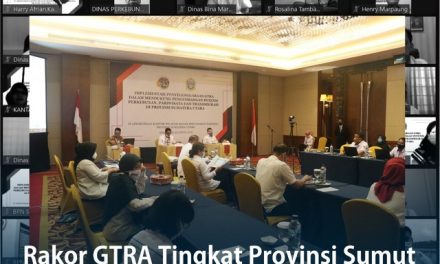 Rakor GTRA Tingkat Provinsi Sumut Tahun 2020 Digelar