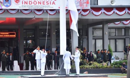 Upacara HUT Kemerdekaan RI Ke 75 Di Payakumbuh Digelar Virtual, Sederhana Namun Khidmat