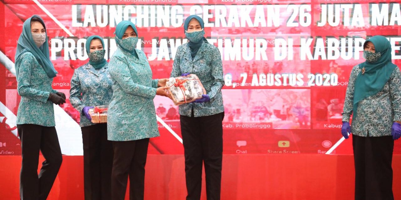 Tidak Hanya Bagikan Masker, TP-PKK Harus Beri Edukasi Ke Masyarakat Tentang Penggunaan Masker Yang Benar
