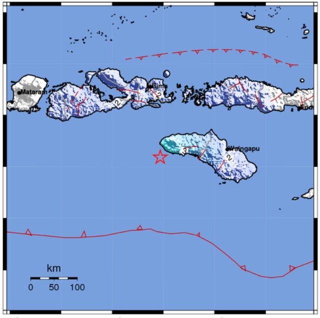 Warga Sumba Barat Daya Rasakan Gempa Kuat 3 Detik