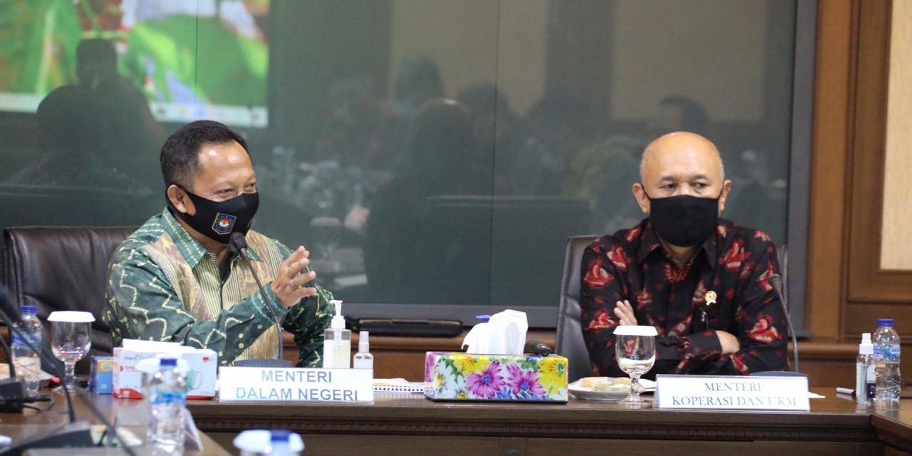 Menteri Koperasi dan UKM Sambut Baik Inisiatif Mendagri Bersinergi Gerakkan Ekonomi di Daerah