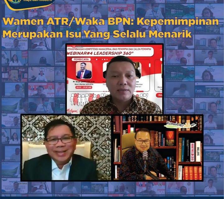 Wamen ATR/Waka BPN: Kepemimpinan Merupakan Isu yang Selalu Menarik