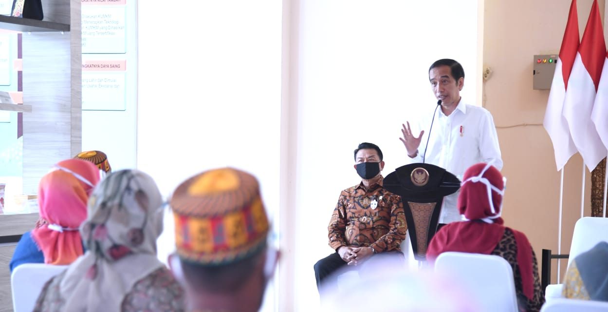 Presiden Berikan Banpres Produktif bagi 220 Pelaku Usaha di Aceh