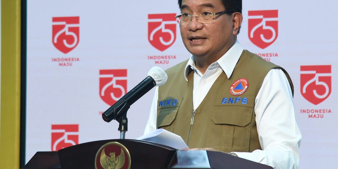 BNPB Menerima Penghargaan People of the Year 2021