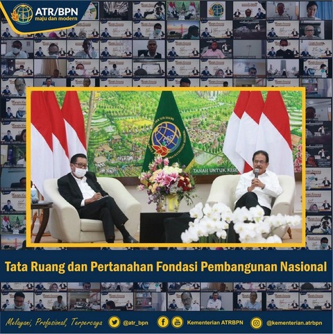 Tata Ruang dan Pertanahan Fondasi Pembangunan Nasional