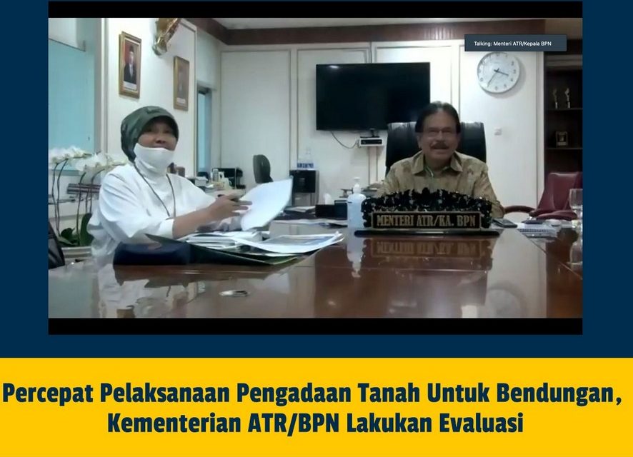 Percepat Pelaksanaan Pengadaan Tanah untuk Bendungan, Kementerian ATR/BPN Lakukan Evaluasi