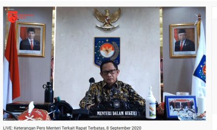 Mendagri Sarankan Para Kontestan Pilkada Serentak 2020 Tandatangani Pakta Integritas terkait Protokol Covid-19