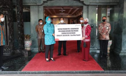 Ketum TP-PKK Apresiasi Bantuan PT. Pertamina Persero Atas Sumbangan Sejumlah 500 Ribu Masker