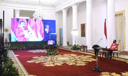 Presiden Hadiri Acara Puncak Haornas 2020 secara Virtual dari Istana Bogor