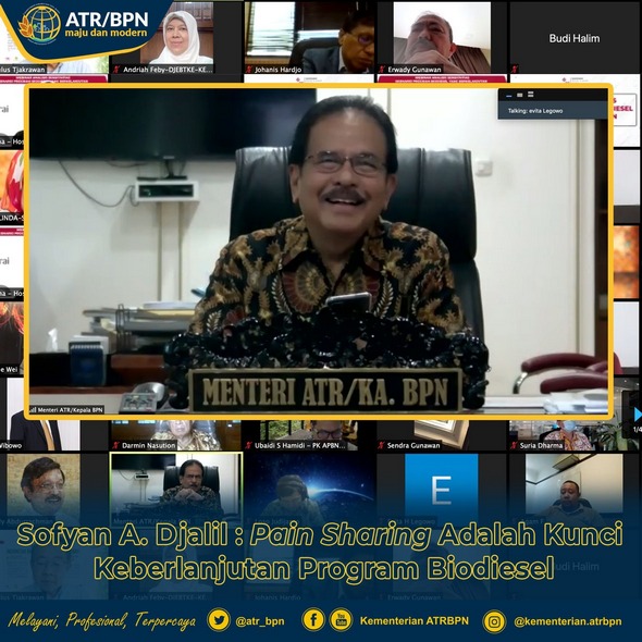 Sofyan A. Djalil : Pain Sharing Adalah Kunci Keberlanjutan Program Biodiesel