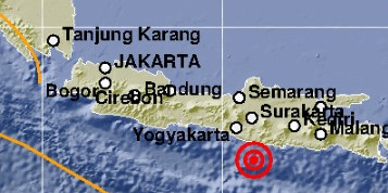 Sebagian Warga Pacitan Rasakan Gempa M5.1