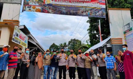 Tetap Konsisten Pertahankan Kampung Tangguh, Dit Pam Obvit Polda Sumbar Apresiasi Warga Kubang Gajah