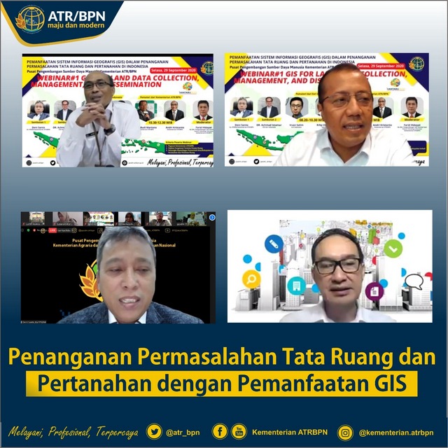 Penanganan Permasalahan Tata Ruang dan Pertanahan dengan Pemanfaatan GIS