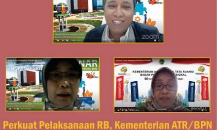 Perkuat Pelaksanaan RB, Kementerian ATR/BPN Adakan Seminar Pembangunan ZI