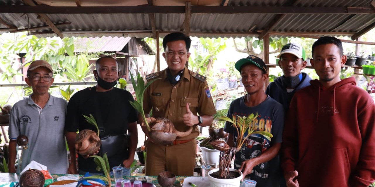 Kunjungi Komunitas Pecinta Bonsai Kelapa Paliko, Wawako Erwin Yunaz: Sebuah Hobi Yang Unik dan Menarik