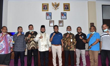 Wakil Wali Kota Payakumbuh Erwin Yunaz Terima Kunjungan Pj. Bupati Bengkalis Riau