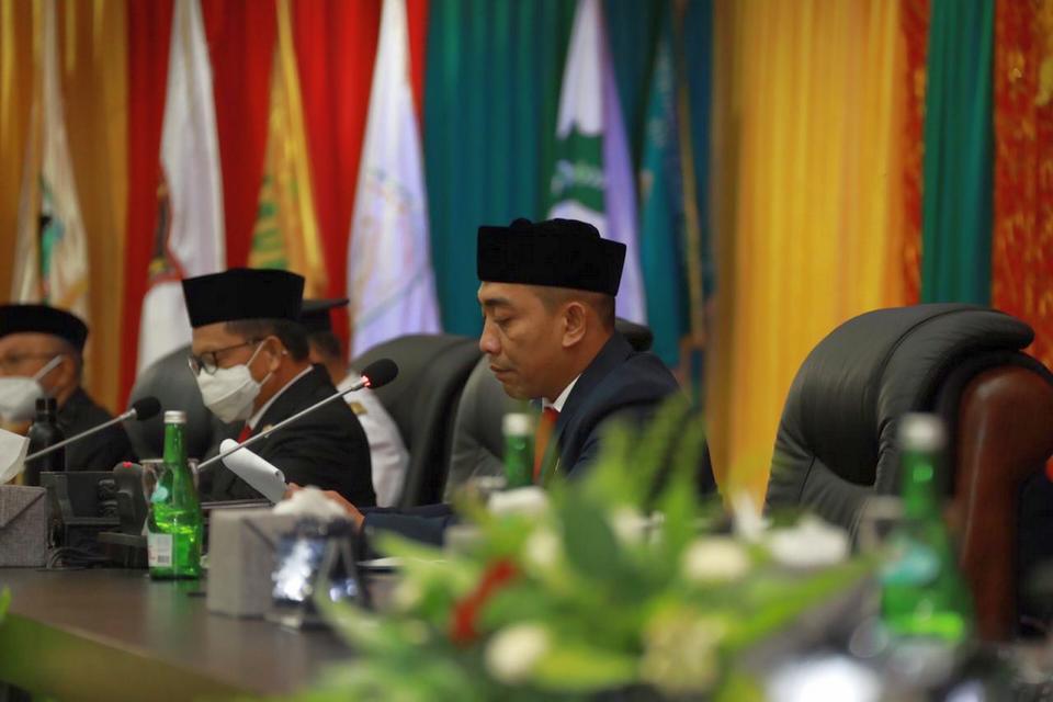 Ketua DPRA Sampaikan Aspirasi Perpanjangan Dana Otsus Aceh