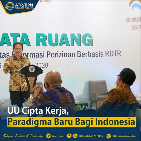 UU Cipta Kerja, Paradigma Baru Bagi Indonesia