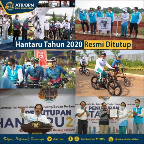 Hantaru Tahun 2020 Resmi Ditutup