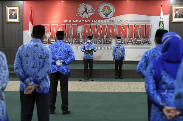 Peringati Hari Pahlawan, Wamendes PDTT Ajak Masyarakat untuk Bersatu dan Gotong Royang