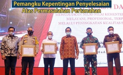 Kementerian ATR/BPN Apresiasi Pemangku Kepentingan Penyelesaian Atas Permasalahan Pertanahan
