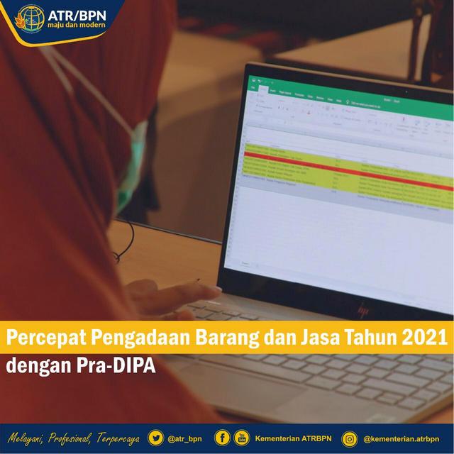 Percepat Pengadaan Barang dan Jasa Tahun 2021 dengan Pra-DIPA