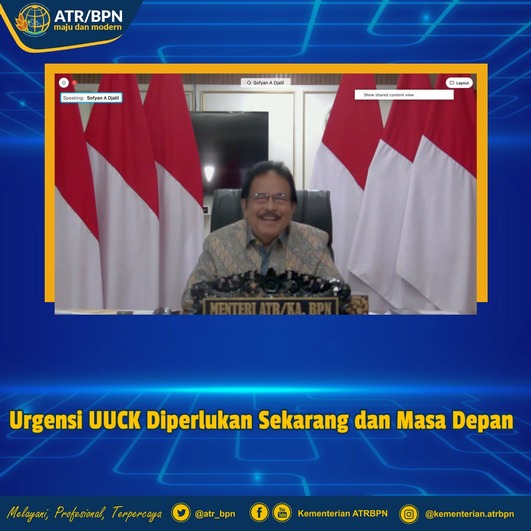 Urgensi UUCK Diperlukan Sekarang dan Masa Depan